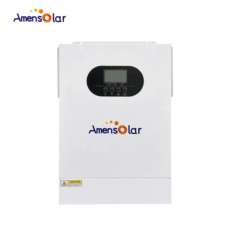 AMSOL INV-AMSOL-N1F-A6.2E 220V-240V Off-Grid Inverter with WiFi, Contact Cables, 3-Year Warranty (For European Voltage Standards)
