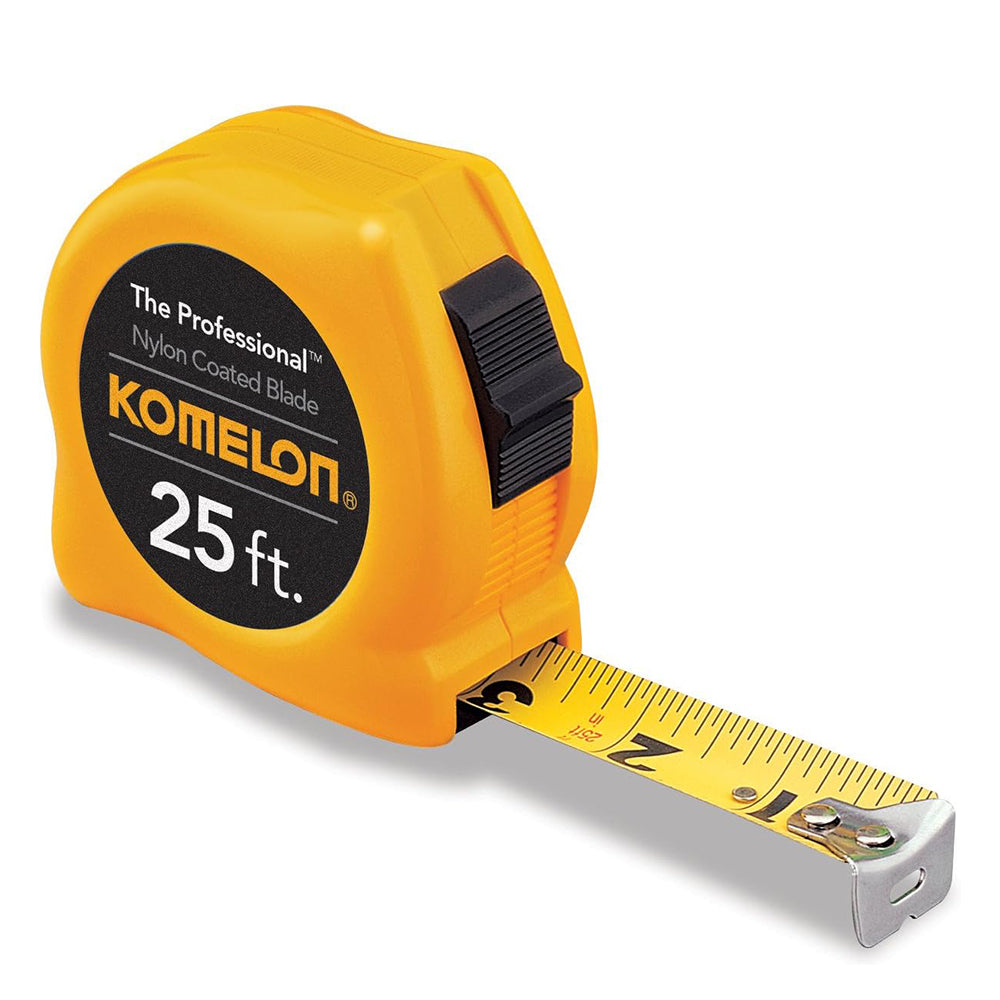 Komelon TAPE-MEA-KMLN-4925 Yellow Professional 25”