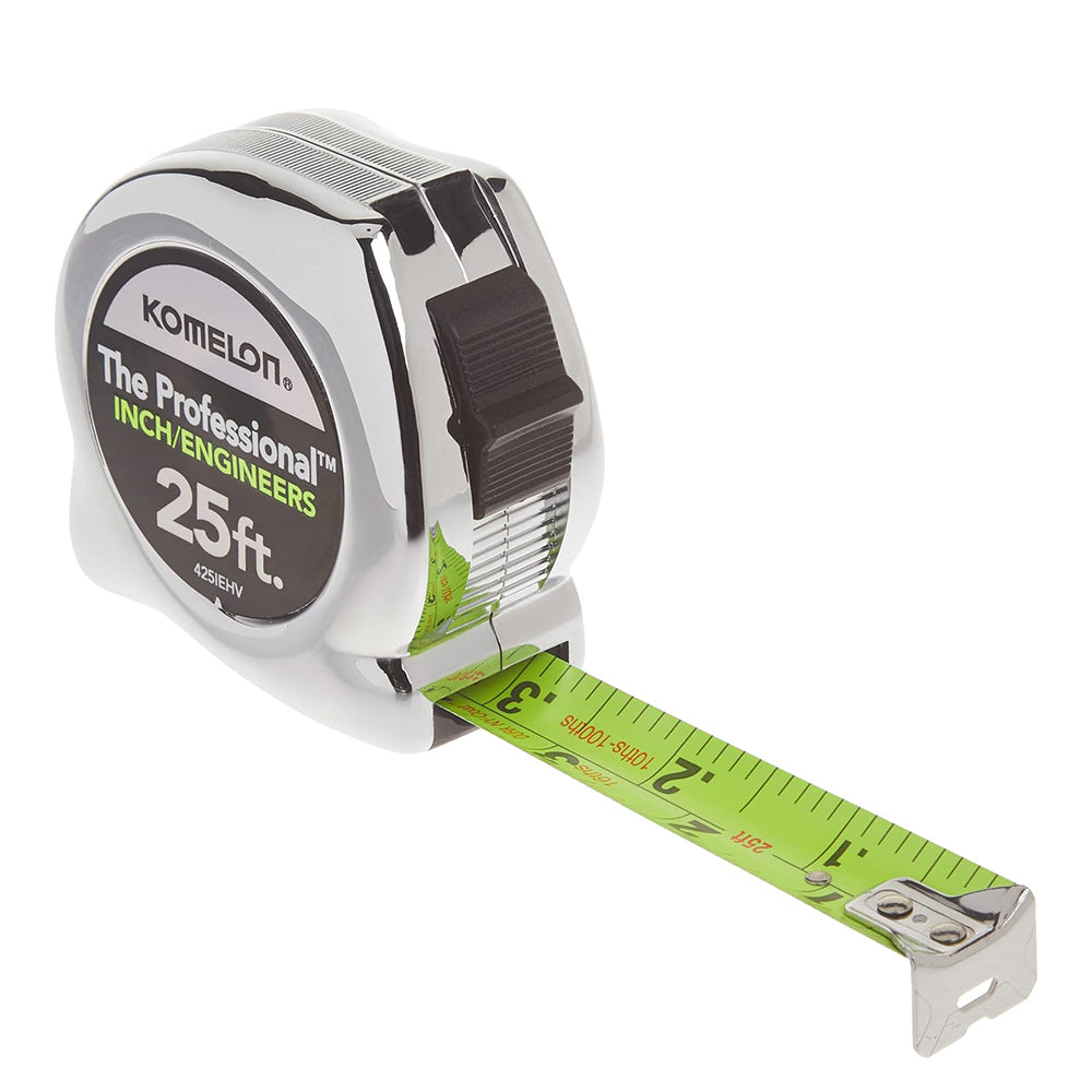 Komelon TAPE-MEA-KMLN-425IEHV Chrome Professional 25