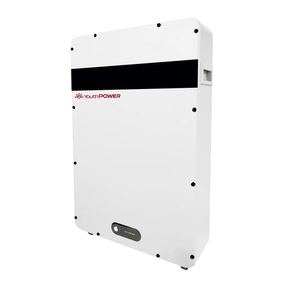 YOUTHPOWER YP WT10KWH16S-001 Wall battery 51.2V 200AH 10.24kWh, IP65 waterproof version with Bluetooth function, UL1973 certification