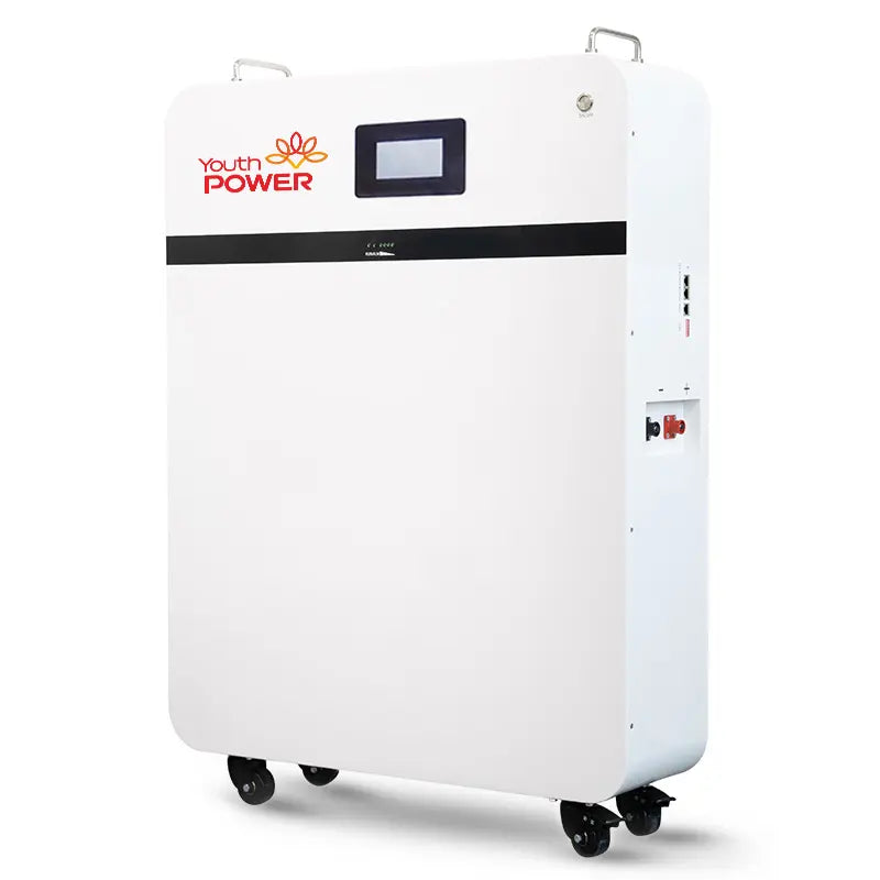 YOUTHPOWER LI-YP-400AHPW YP51400-20KWH Wall Battery 51.2V 400AH with Finger Touch LCD