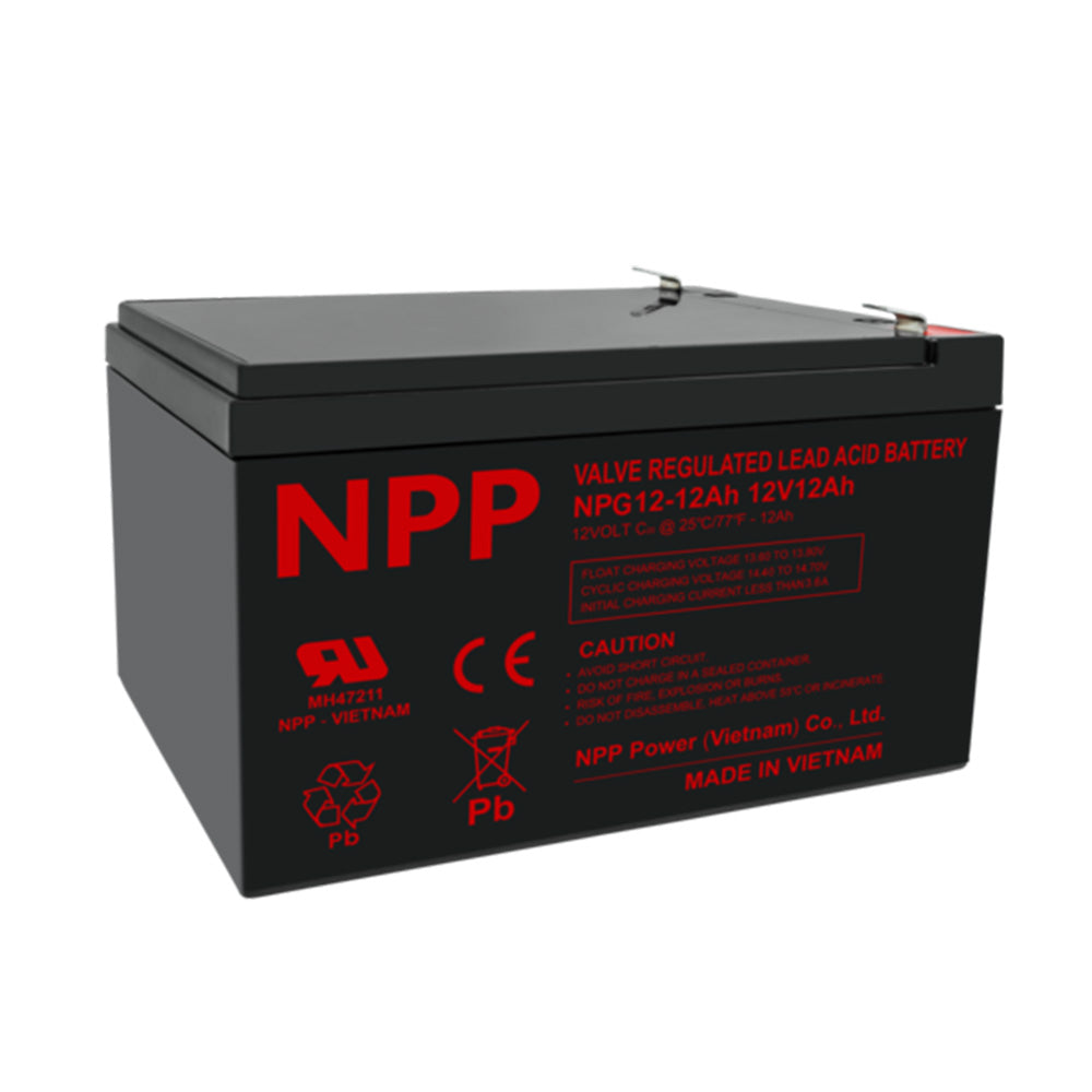 NPP12-12Ah NPP 12V 12Amp Maintenance Free Battery