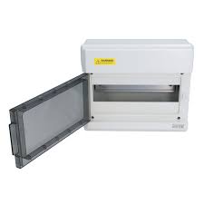 Box-12-DR 12 Way Din Rail PVC Box with Transparent Cover
          