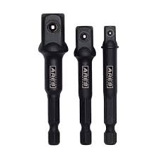 TL-SCT-Adpt-1/4-3/8-1/2; ARES 70000 3-Inch Impact Grade Socket Adapter Set - 1/4-Inch, 3/8-Inch, and 1/2-Inch Drive
          