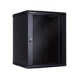 WCB 15U Wall Mount cabinet in 600mm depthin flat packing, black.
          