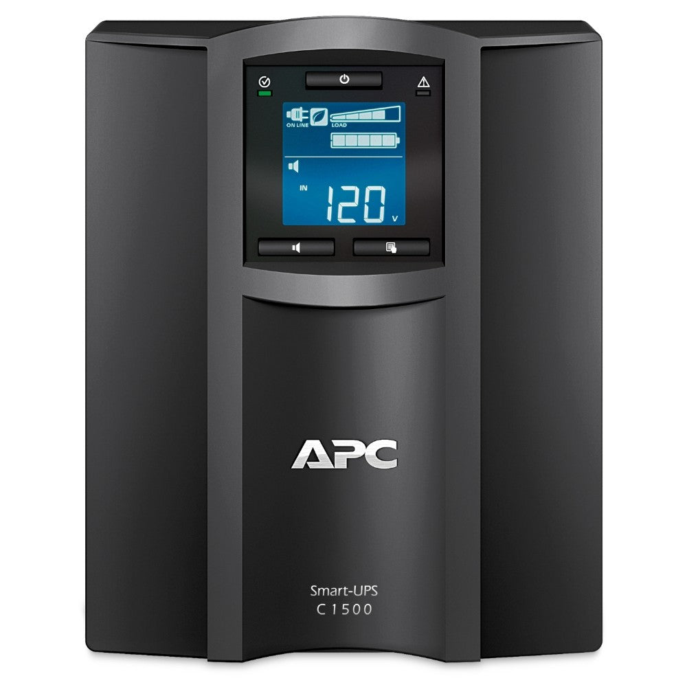 "APC SMC1500C Smart-UPS C 1500VA LCD 120V with SmartConnect"
          