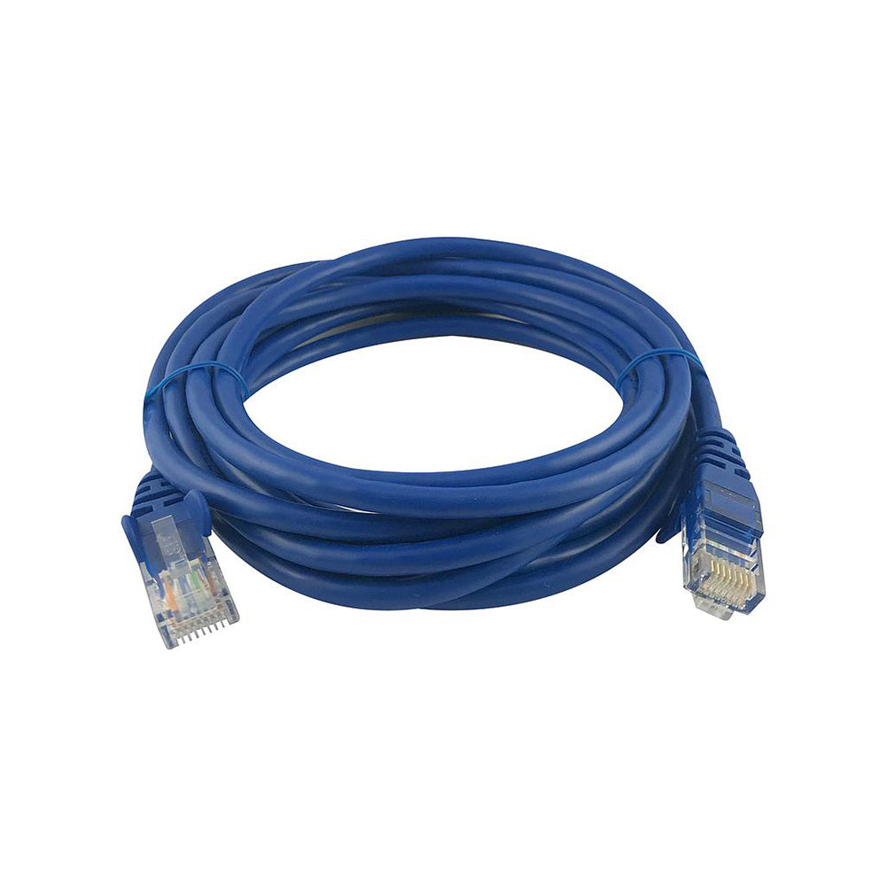 LinkBasic CAA01-UC5E-6-B Cat 5E UTP Patch Cable, 6m (20 ft), blue
          